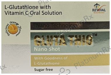 Gluta Thio Nano Shot Delicious Orange Sugar Free