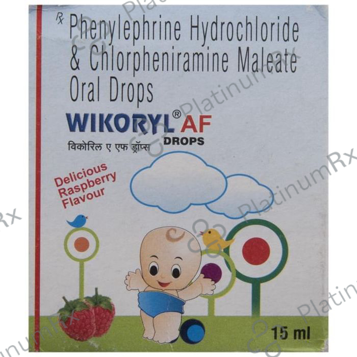 Wikoryl AF 2/5mg Drops 15ml