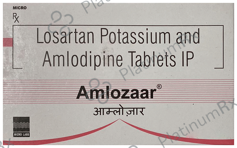 Amlozaar 5/50mg Tablet 15s