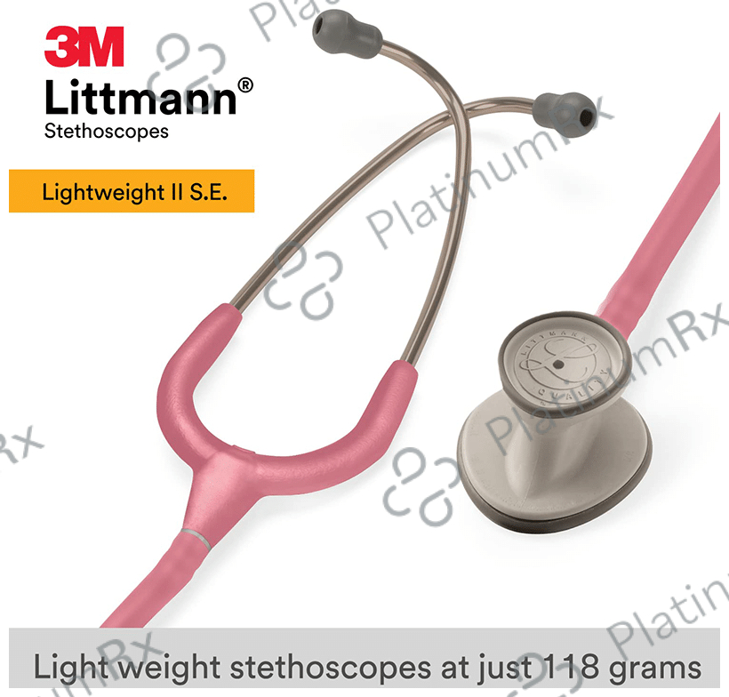 3M Littmann Lightweight II S.E. Stethoscope Pink Tube