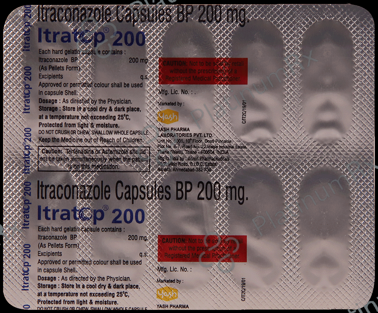 Itratop 200mg Capsule 10s
