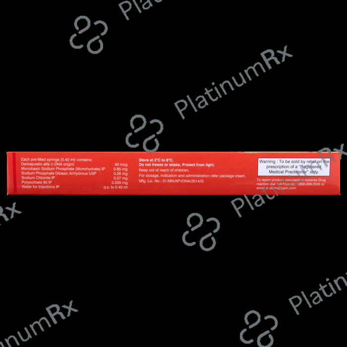 Dargen 40mg Injection 1s
