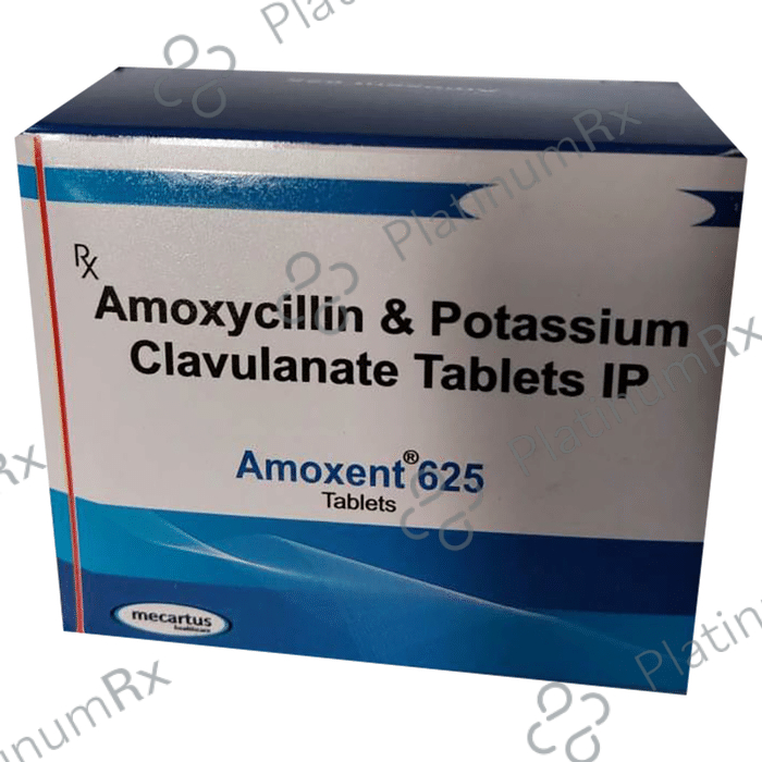Amoxent 625 Tablet