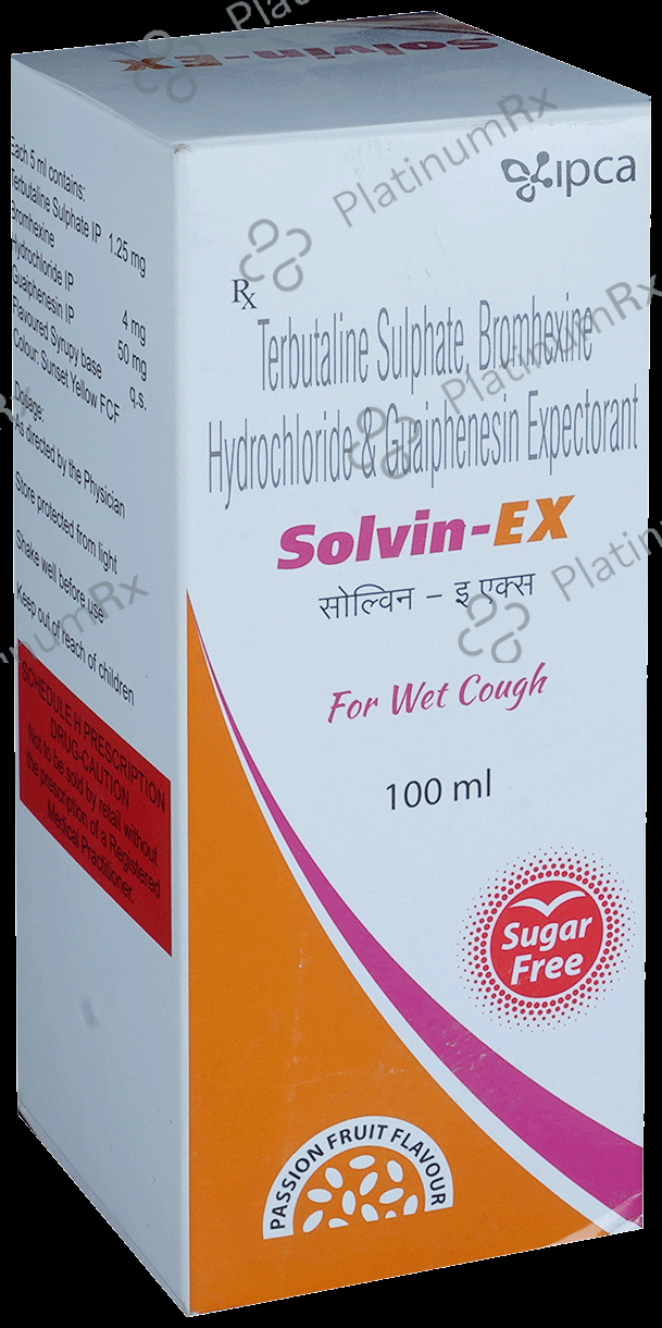 Solvin EX Passion Fruit Expectorant 100ml