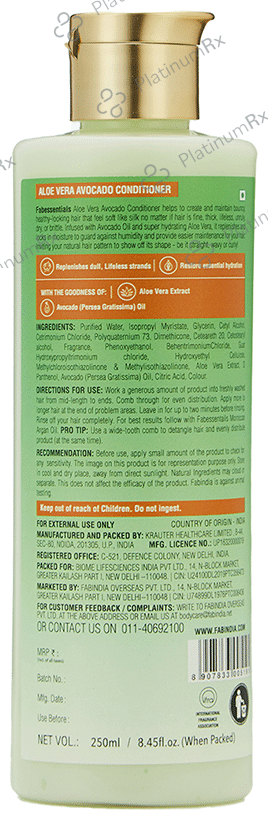 Fabessentials Aloe Vera and Avocado Conditioner