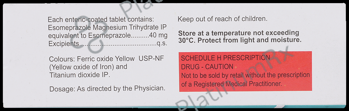 Yees 40mg Tablet 15s