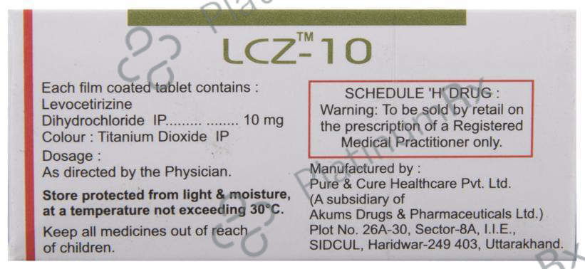 LCZ 10 Tablet