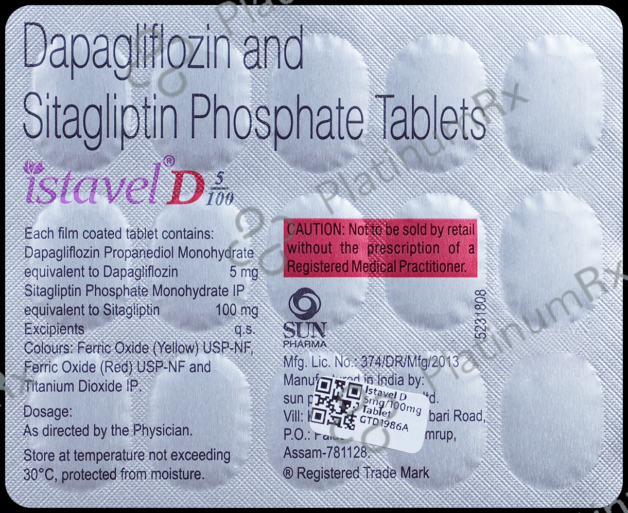 Istavel D 5/100mg Tablet 15s