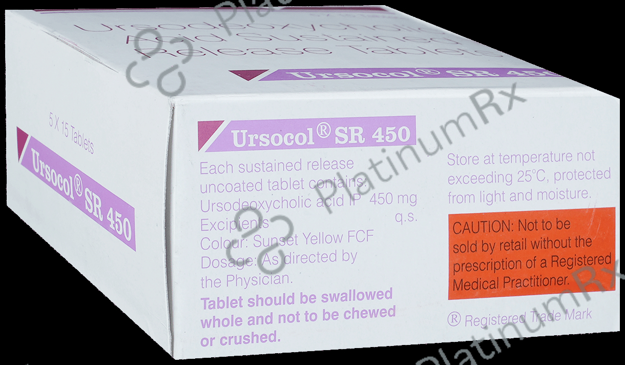 Ursocol SR 450mg Tablet 15s