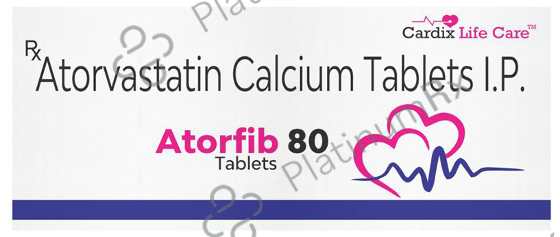 Atorfib 80mg Tablet