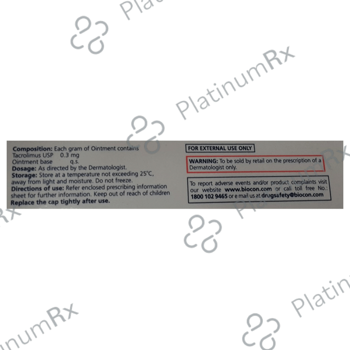 Tbis 0.03% Ointment 10gm
