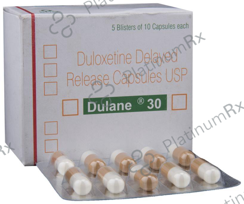 Dulane 30mg Capsule 10s