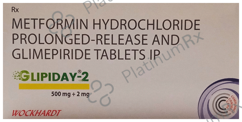 Glipiday 2 Tablet PR