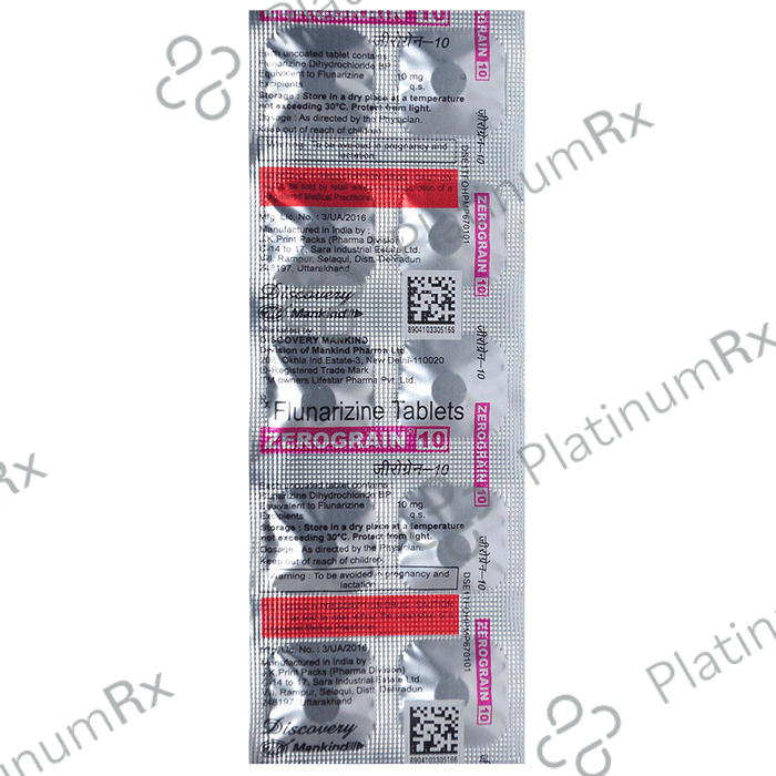 Zerograin 10mg Tablet 10s