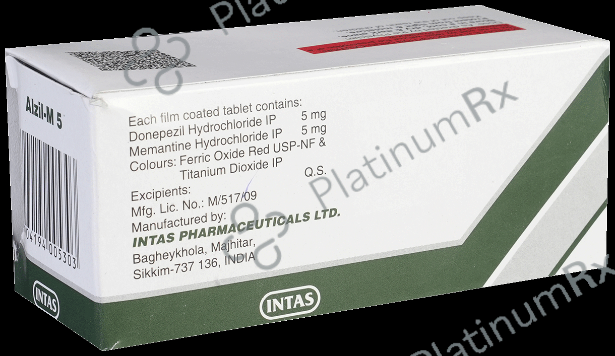 Alzil M 5/5mg Tablet 10s