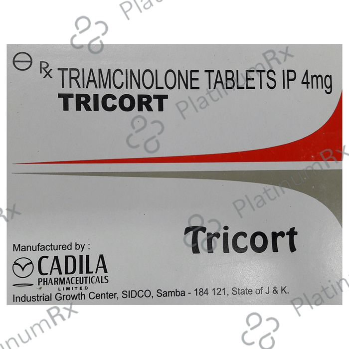 Tricort 4mg Tablet 10s