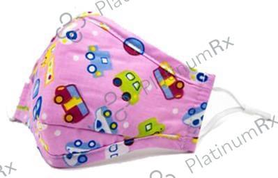 SanNap Anti Pollution Face Mask With Activated Carbon Filter Inserts (Washable & Reusable) Pink