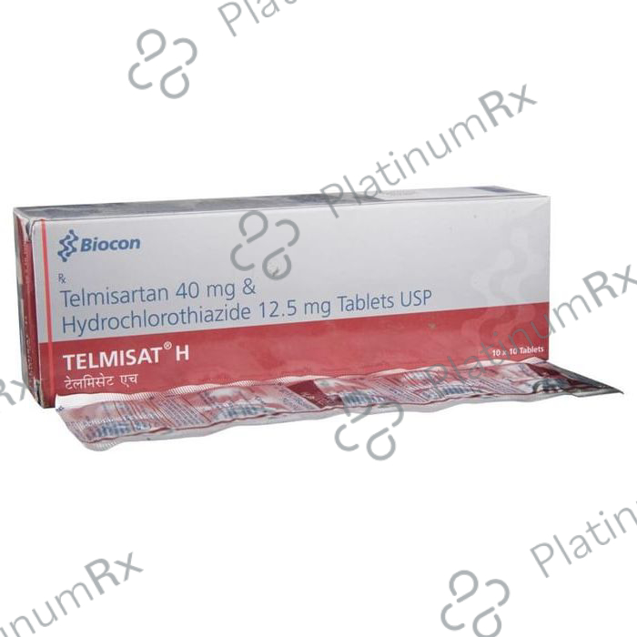 Telmisat H 12.5/40mg Tablet 10s