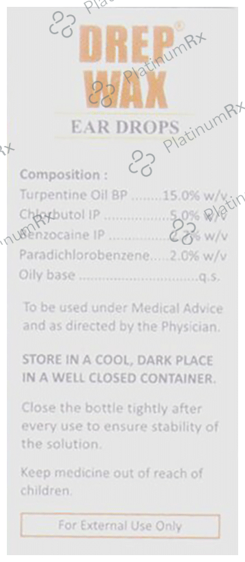 Drep Wax Ear Drop 10ml