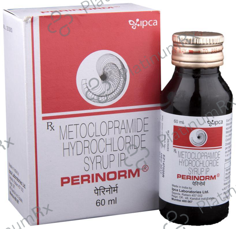 Perinorm 5mg Syrup 60ml