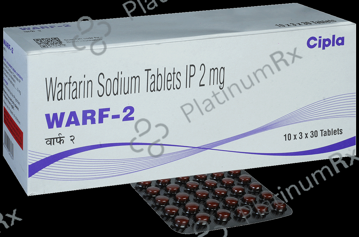 Warf 2mg Tablet 30s