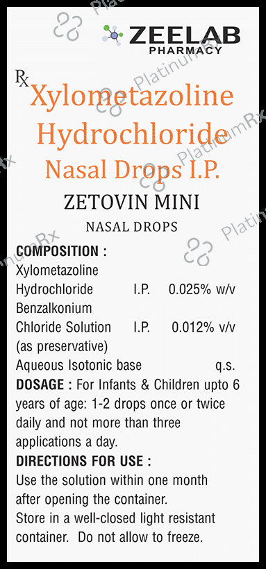 Zetovin Mini Nasal Drops