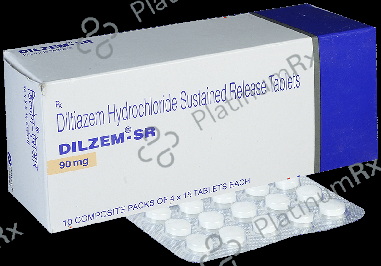Dilzem 90mg SR Tablet 15s