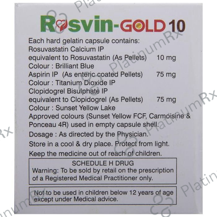 Rosvin Gold Capsule 10s