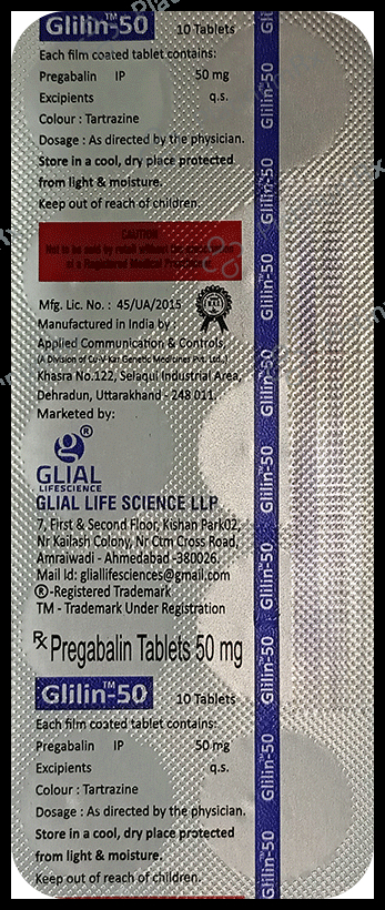 Glilin 50 Tablet