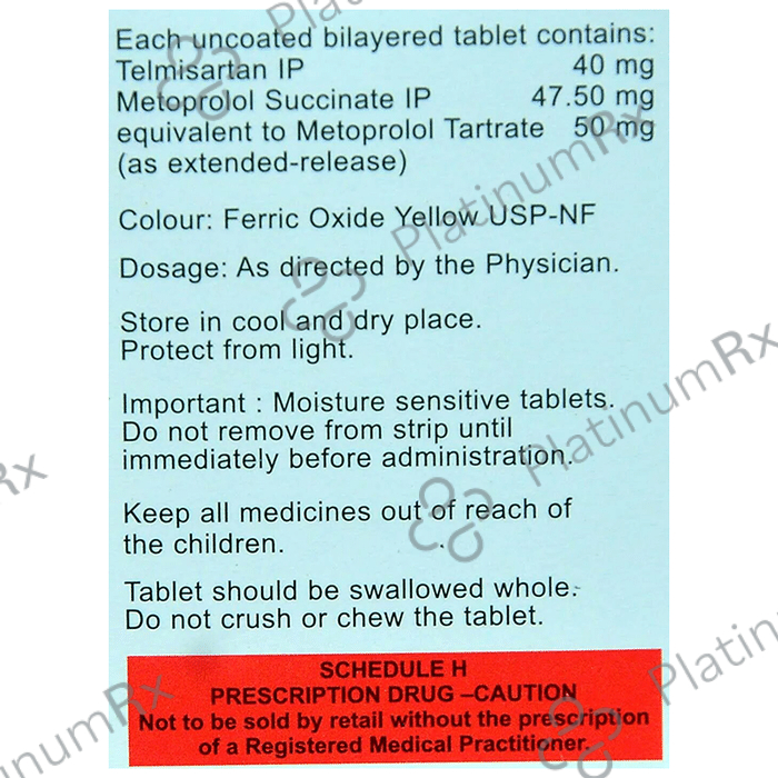Macsart Beta 50/40mg Tablet ER 10s