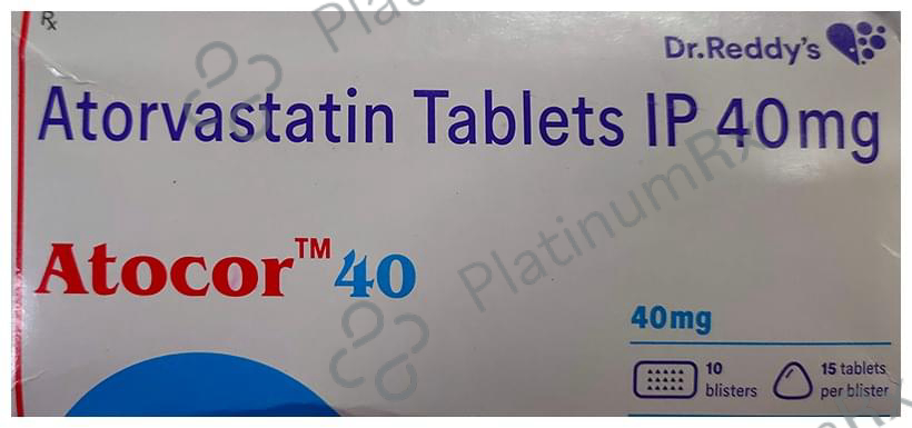 Atocor 40mg Tablet 15s