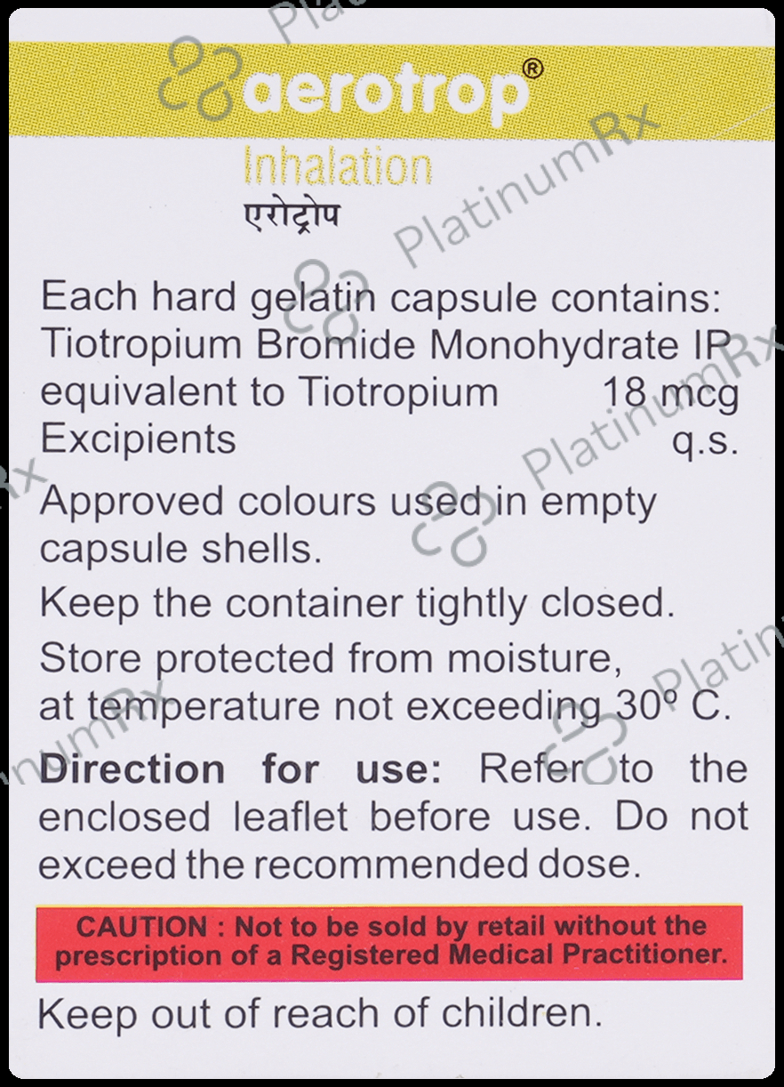 Aerotrop 18mcg Rotacap