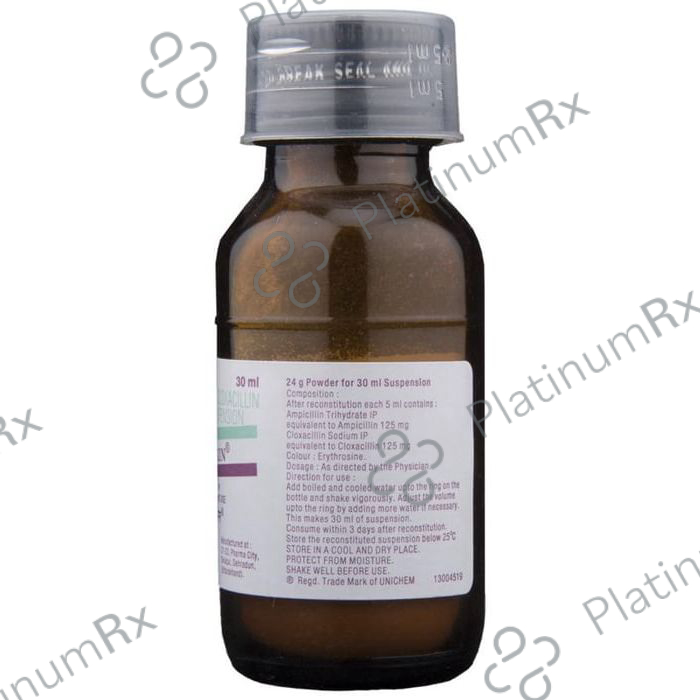 Ampoxin 125/125mg Dry syrup 30ml