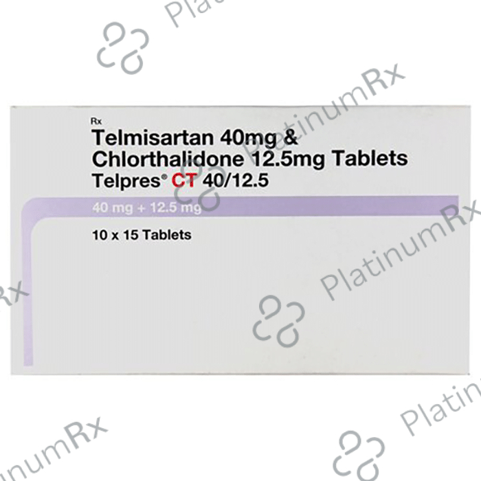 Telpres CT 40/12.5mg Tablet 15s