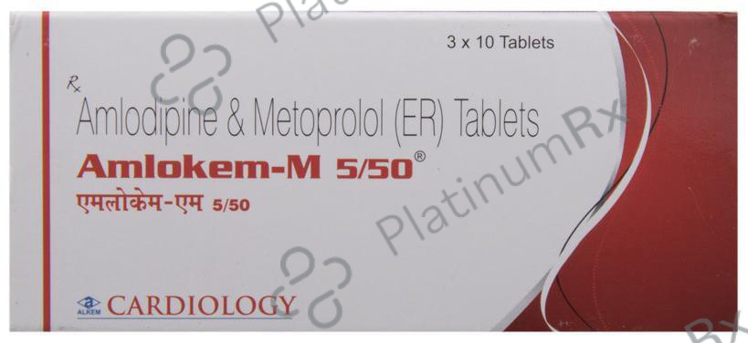 Amlokem M 5/50 Tablet
