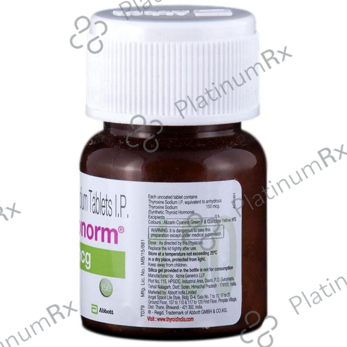 Thyronorm 150mcg Tablet 120s