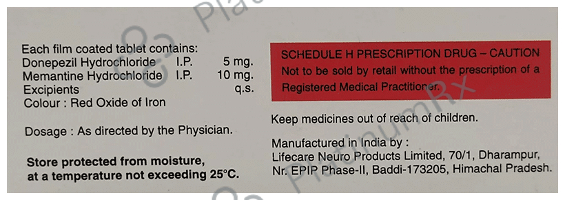 Don2mem 10mg/10mg Tablet