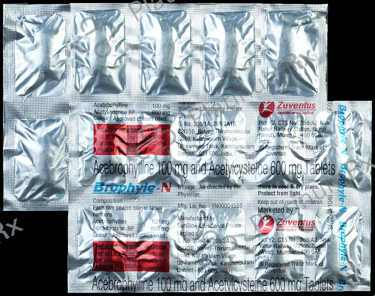 Brophyle N 100/600mg Tablet 10s