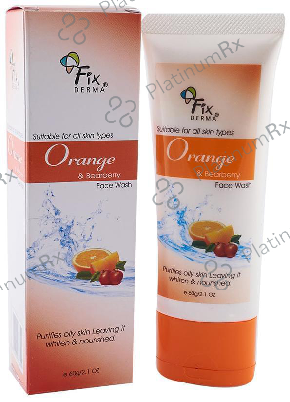 Fixderma Face Wash Orange and Bearberry