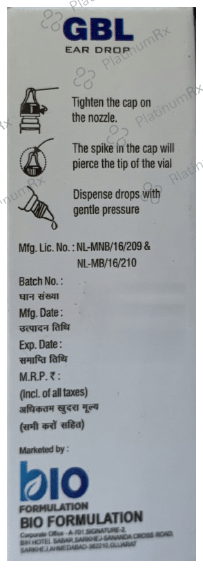 GBL Ear Drop