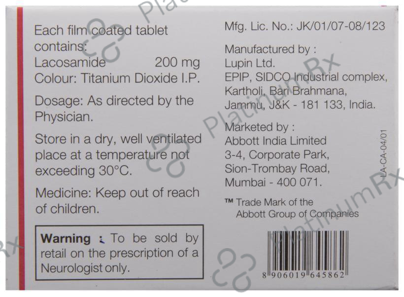 Lacoxa 200mg Tablet