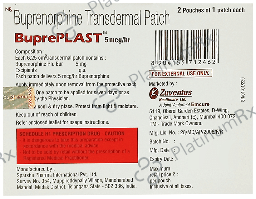 Bupreplast Patch