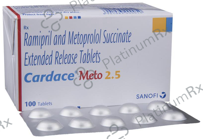 Cardace Meto 25/2.5mg Tablet ER 10s