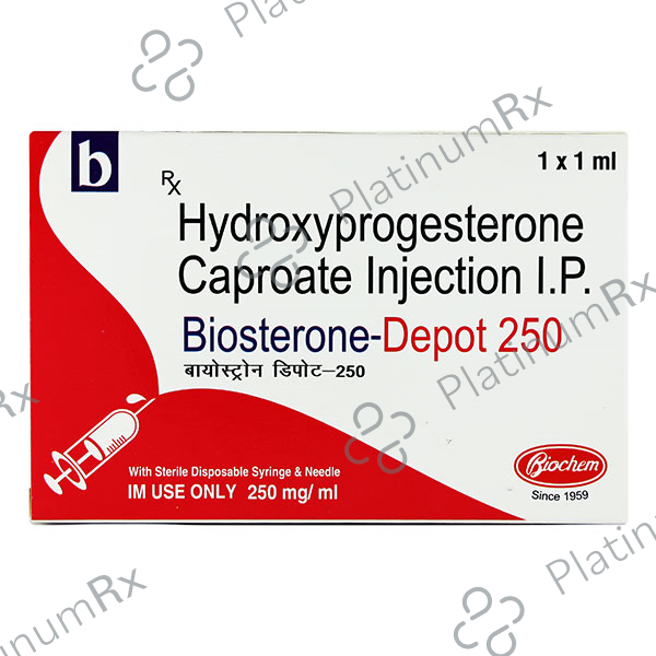 Biosterone Depot 250mg Injection 1ml