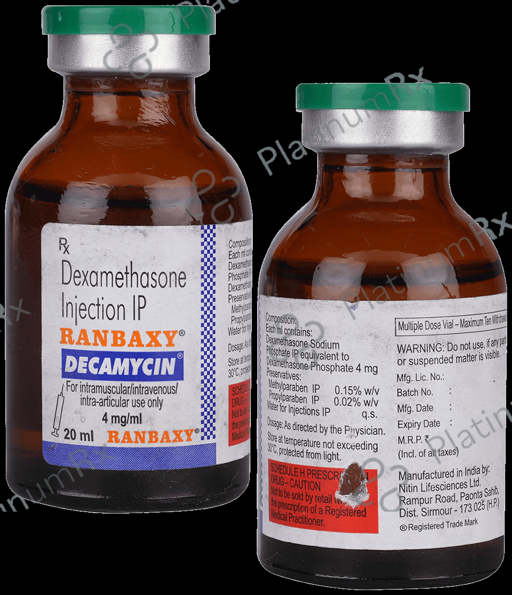 Decamycin 4mg Injection 20 Injection