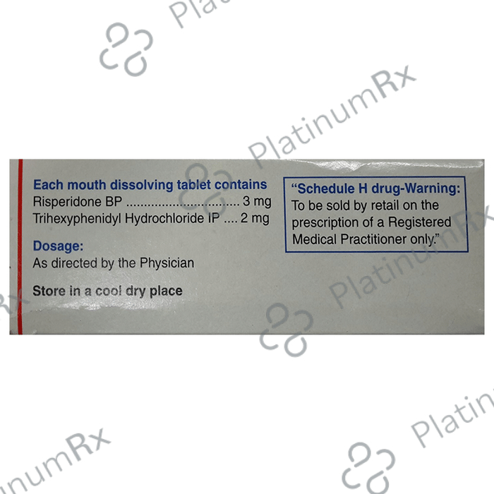Risnia Plus 3/2mg Tablet MD 10s