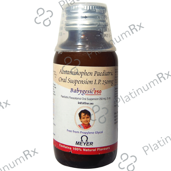 Babygesic 250mg Syrup 60ml