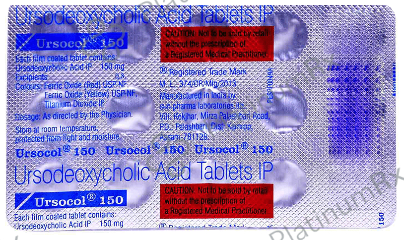 Ursocol 150mg Tablet 15s