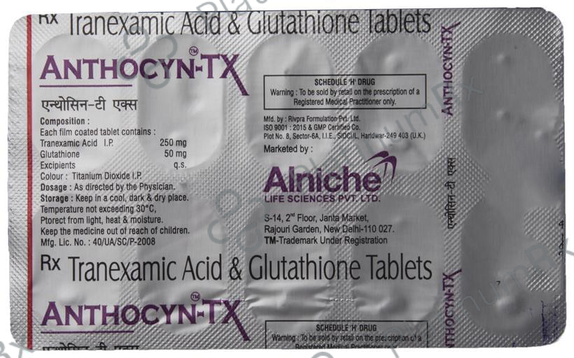 Anthocyn TX 50/250mg Tablet 10s