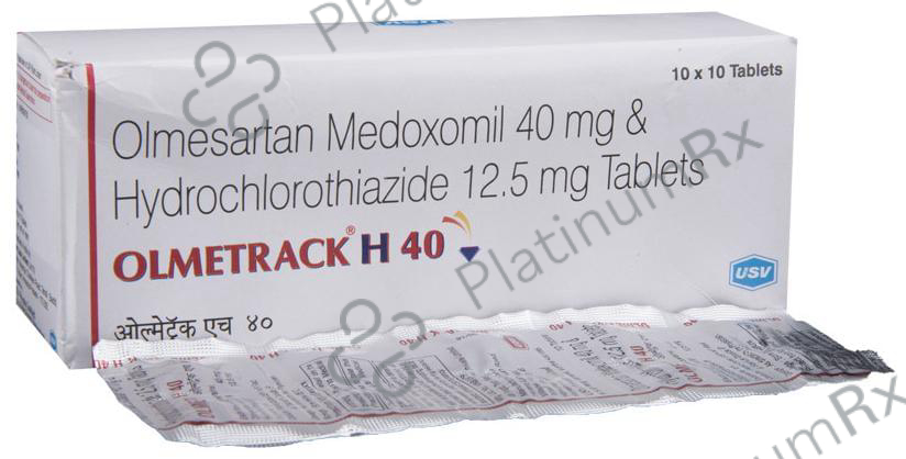 Olmetrack H 40 Tablet 10s